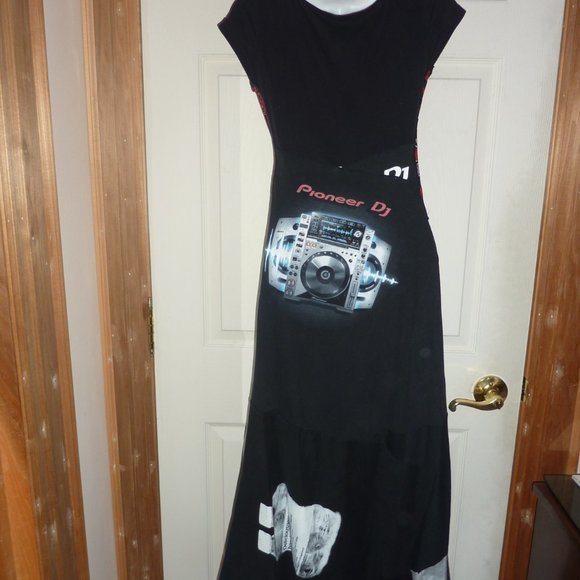 Dresses Vintage Rock N Roll Tshirt Dress Made In Canada Artisan Piece